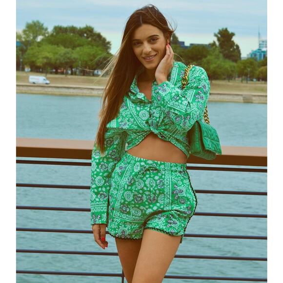 ZARA BLOGGER FAVE!!! High-Waisted Shorts NWT - Picture 9 of 16